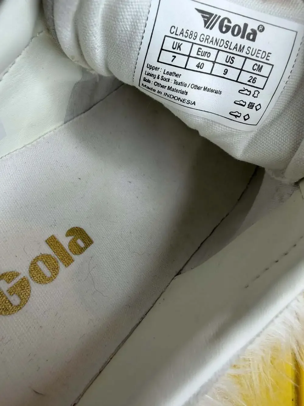 Gola Women's Hawk Suede 86 Shoe - Pollen/Gum